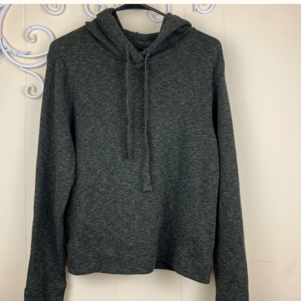 Lucky Brand Charcoal Hoodie Sweater